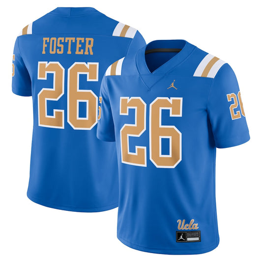 Jordan Brand Deshaun Foster Blue Ucla Bruins Alumni Home Game Jersey - retro stitched jersey jersey for Jordan Brand fans
