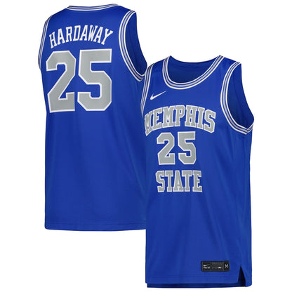 Penny Hardaway Royal Memphis Tigers Retro Performance Basketball Jersey - retro stitched basketball jersey for Penny Hardaway fans