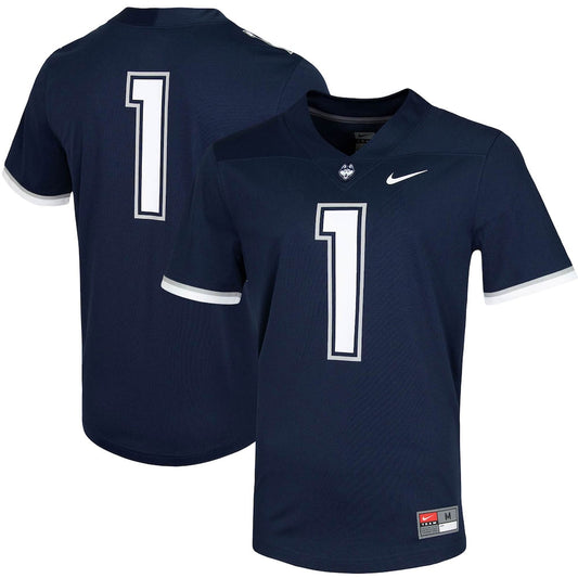 1 Navy Uconn Huskies Untouchable Game Jersey - retro stitched jersey jersey for 1 Navy fans