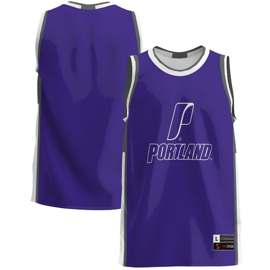 Gameday Greats Purple Portland Pilots Lightweight Basketball Jersey - retro stitched basketball jersey for Gameday Greats fans