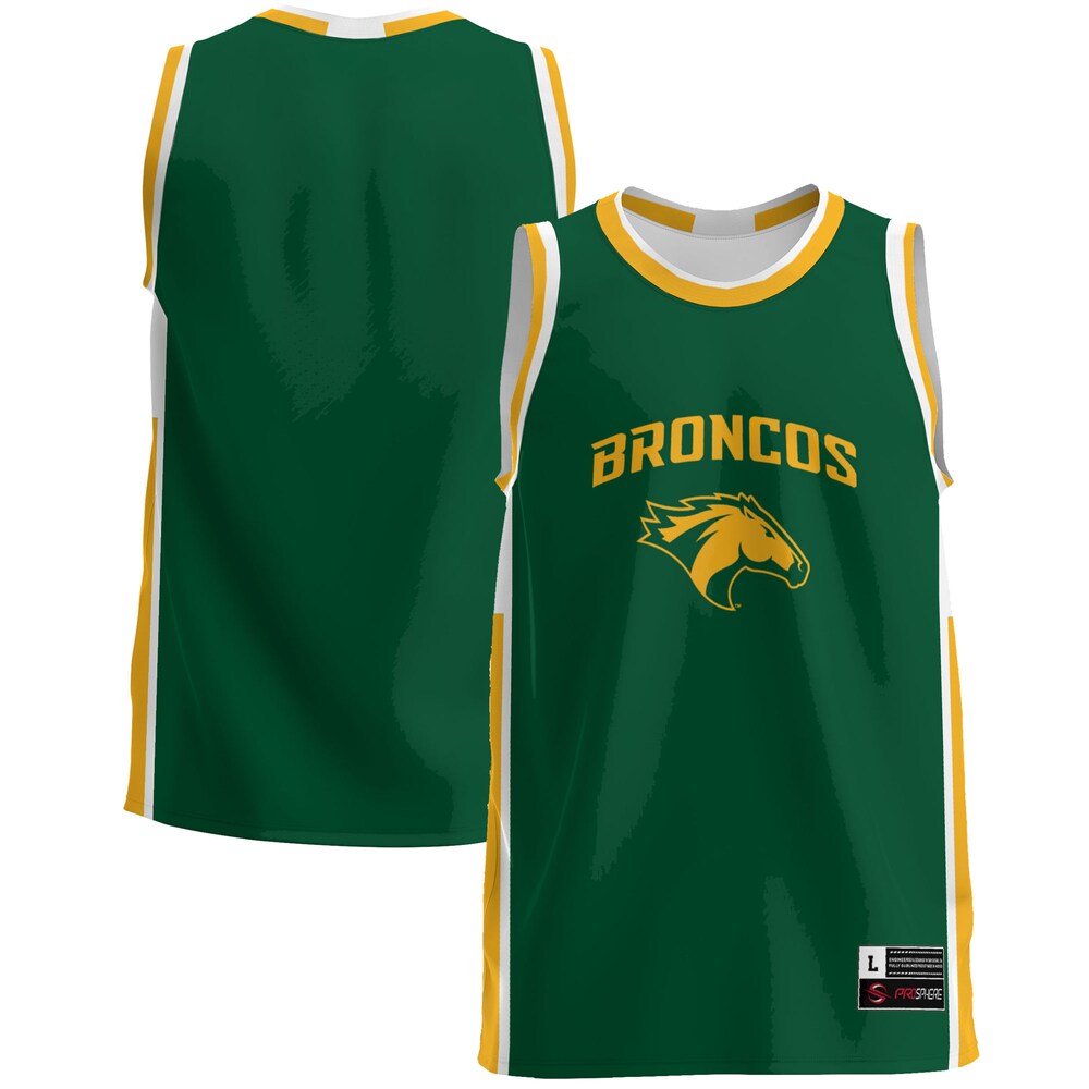 Gameday Greats Green Cal Poly Pomona Broncos Lightweight Basketball Jersey - retro stitched basketball jersey for Gameday Greats fans
