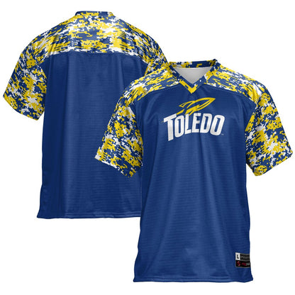 Gameday Greats Navy Toledo Rockets Football Jersey - retro stitched football jersey for Gameday Greats fans