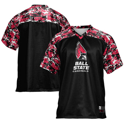 Gameday Greats Black Ball State Cardinals Football Jersey - retro stitched football jersey for Gameday Greats fans