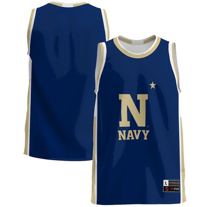 Gameday Greats Blue Navy Midshipmen Lightweight Basketball Jersey - retro stitched basketball jersey for Gameday Greats fans