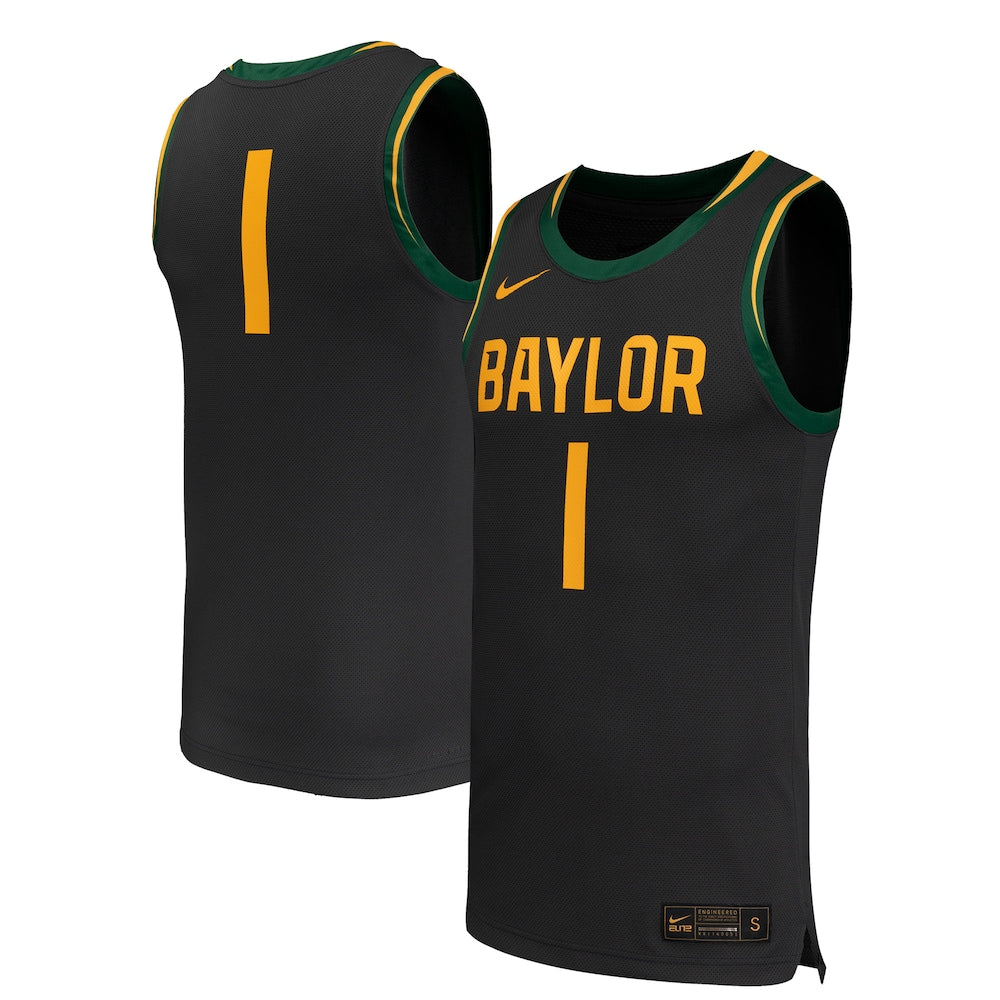 #1 Black BAYL Replica Basketball Jersey rtj college 942