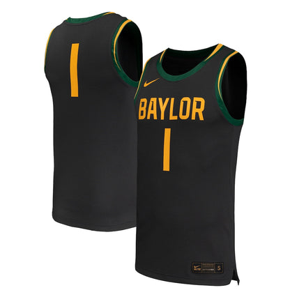 #1 Black BAYL Replica Basketball Jersey rtj college 942