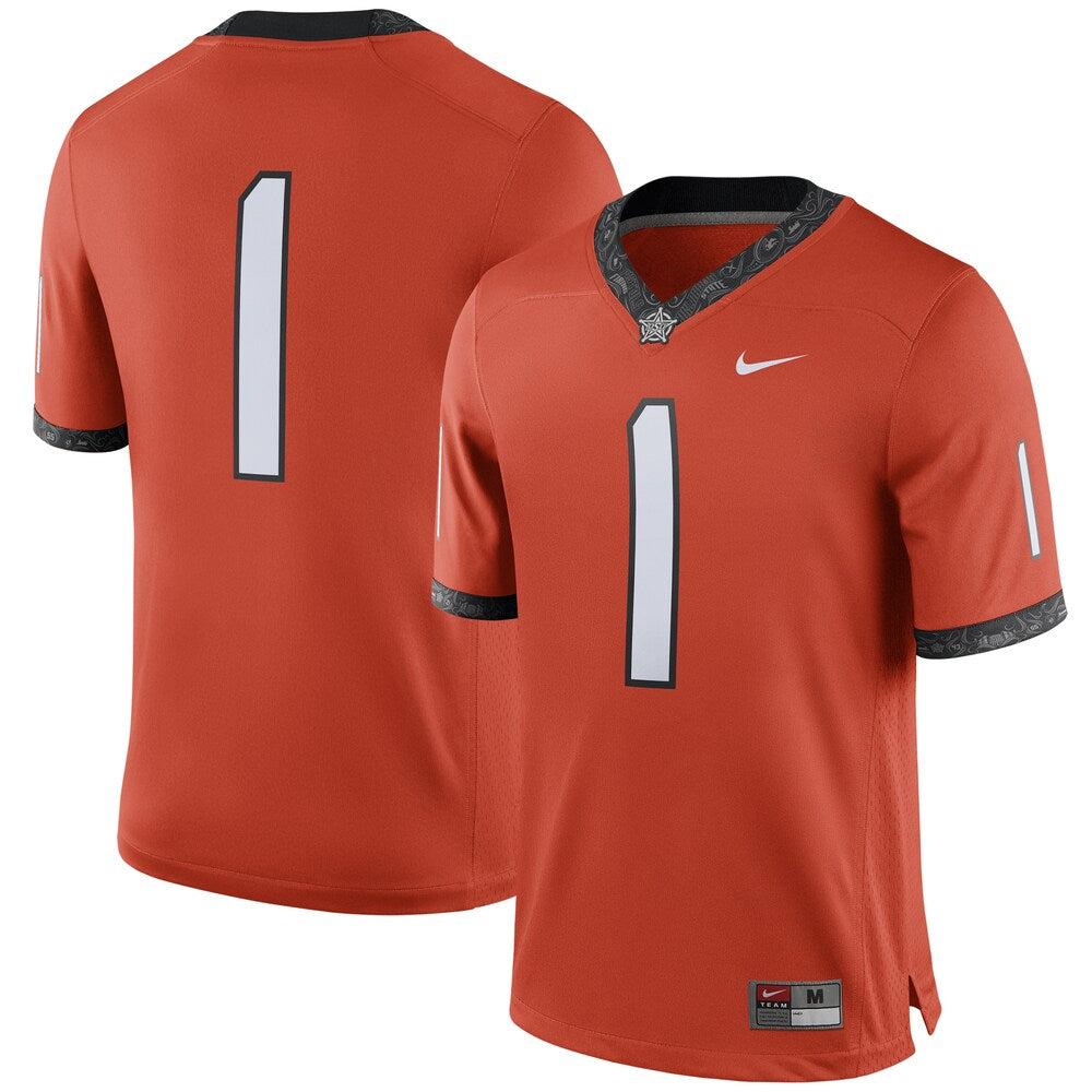 1 Orange Oklahoma State Cowboys Alternate Game Jersey - retro stitched jersey jersey for 1 Orange fans