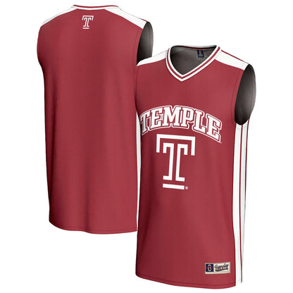 Gameday Greats Red Temple Owls Basketball Jersey - retro stitched basketball jersey for Gameday Greats fans