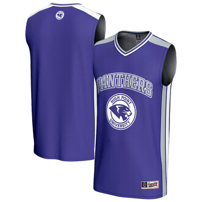 Gameday Greats Purple High Point Panthers Basketball Jersey - retro stitched basketball jersey for Gameday Greats fans