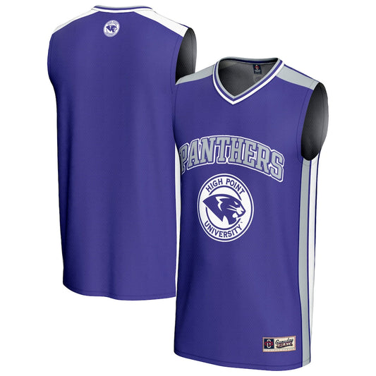 Gameday Greats Purple High Point Panthers Basketball Jersey - retro stitched basketball jersey for Gameday Greats fans