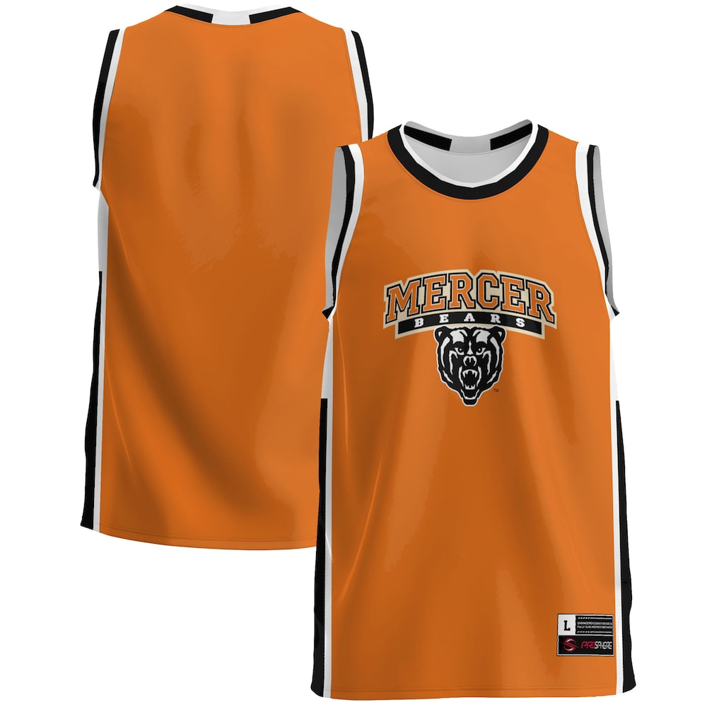 Gameday Greats Orange Mercer Bears Lightweight Basketball Jersey - retro stitched basketball jersey for Gameday Greats fans