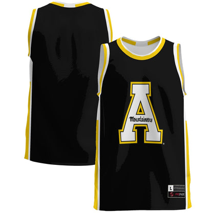 Gameday Greats Gold Appalachian State Mountaineers Lightweight Basketball Jersey - retro stitched basketball jersey for Gameday Greats fans