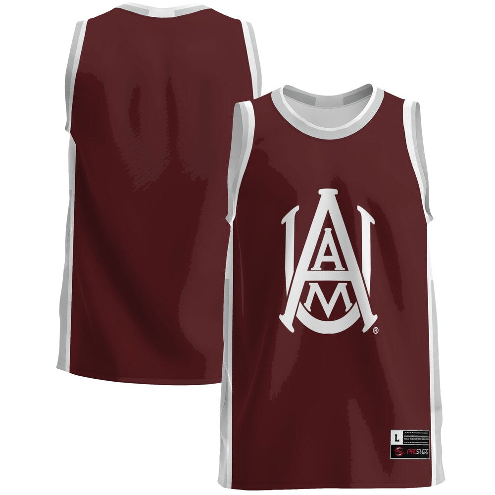 Gameday Greats Maroon Alabama Am Bulldogs Lightweight Basketball Jersey - retro stitched basketball jersey for Gameday Greats fans
