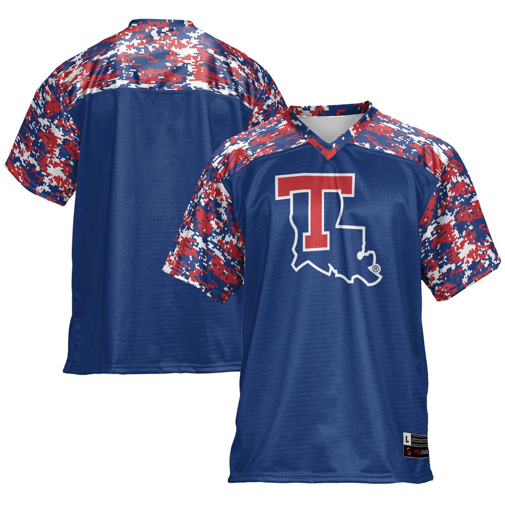 Gameday Greats Blue Louisiana Tech Bulldogs Football Jersey - retro stitched football jersey for Gameday Greats fans
