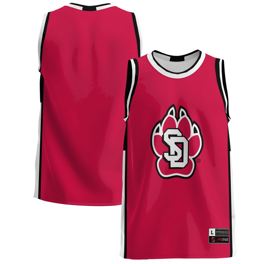 Gameday Greats Red South Dakota Coyotes Lightweight Basketball Jersey - retro stitched basketball jersey for Gameday Greats fans