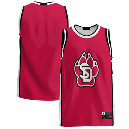 Gameday Greats Red South Dakota Coyotes Lightweight Basketball Jersey - retro stitched basketball jersey for Gameday Greats fans