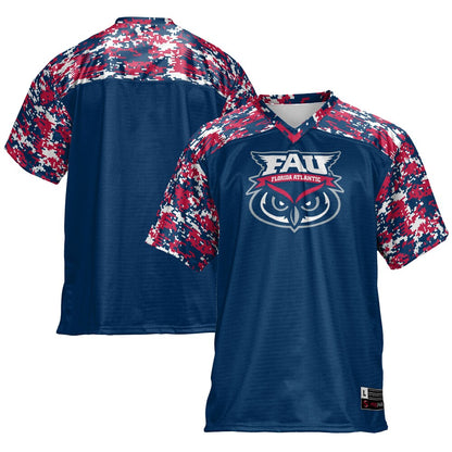 Gameday Greats Navy Florida Atlantic Owls Football Jersey - retro stitched football jersey for Gameday Greats fans