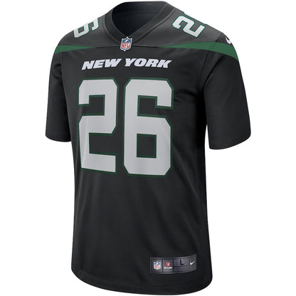 New York Jets Leveon Bell Stealth 9 NFL jersey front view