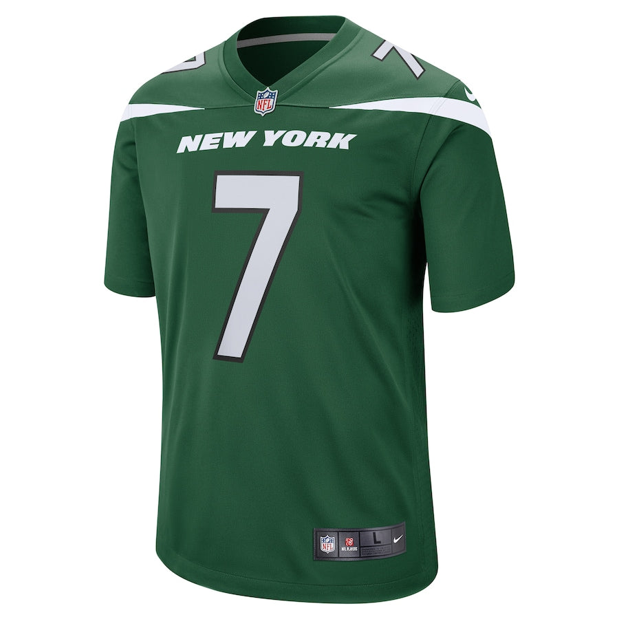 New York Jets Braden Mann Gotham NFL jersey front view