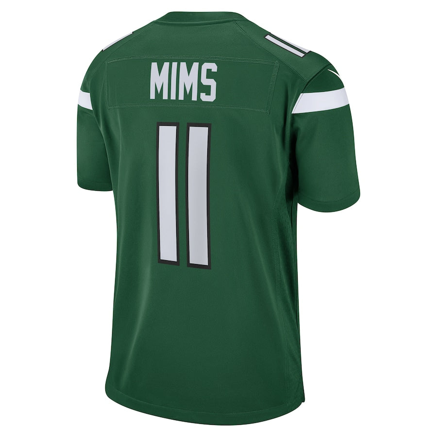 New York Jets Denzel Mims Gotham NFL jersey front view