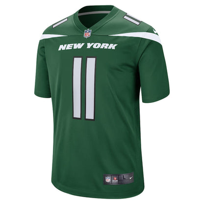 New York Jets Denzel Mims Gotham NFL jersey front view