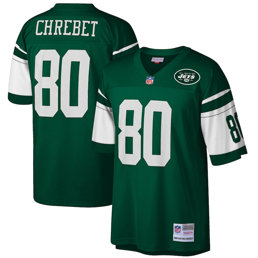 New York Jets Wayne Chrebet Legacy NFL jersey front view