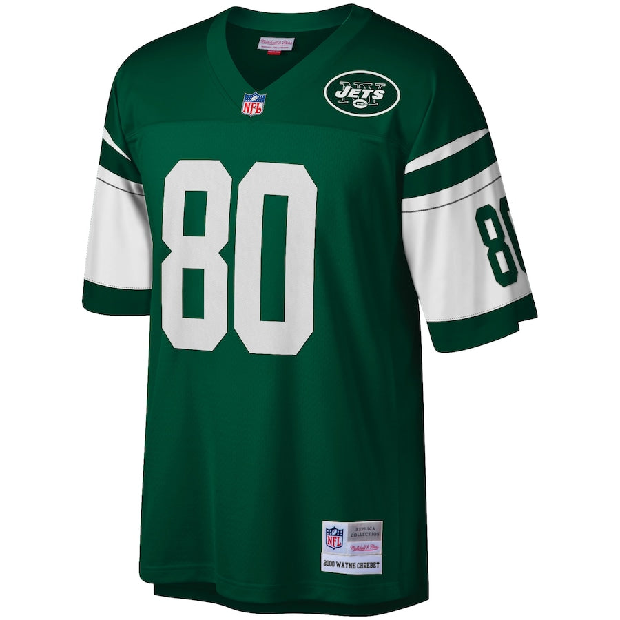 New York Jets Wayne Chrebet Legacy NFL jersey front view