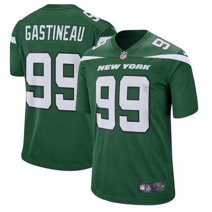 New York Jets Mark Gastineau Gotham NFL jersey front view