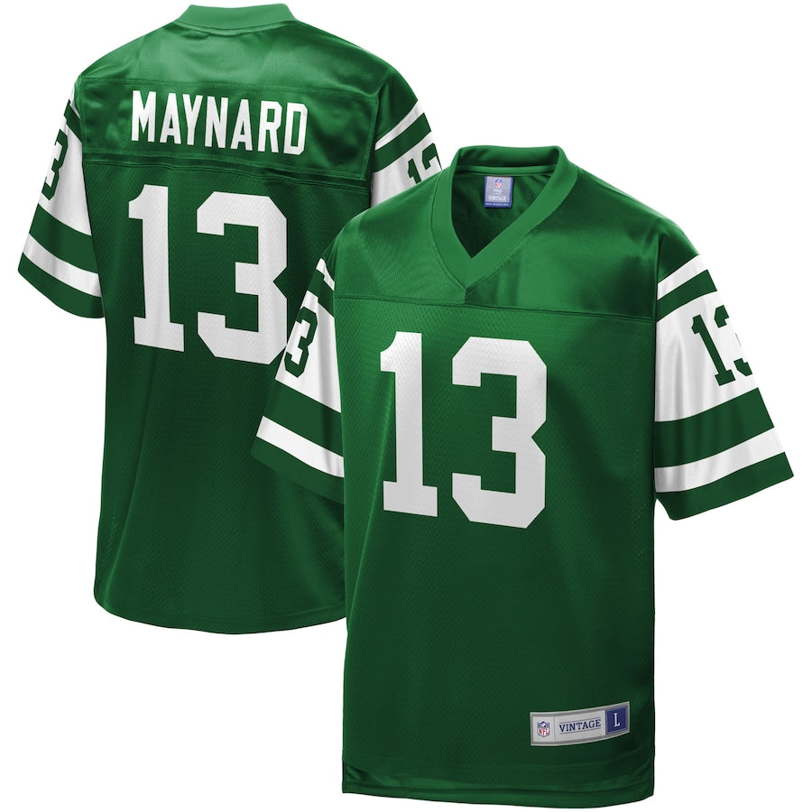 New York Jets Don Maynard NFL jersey front view