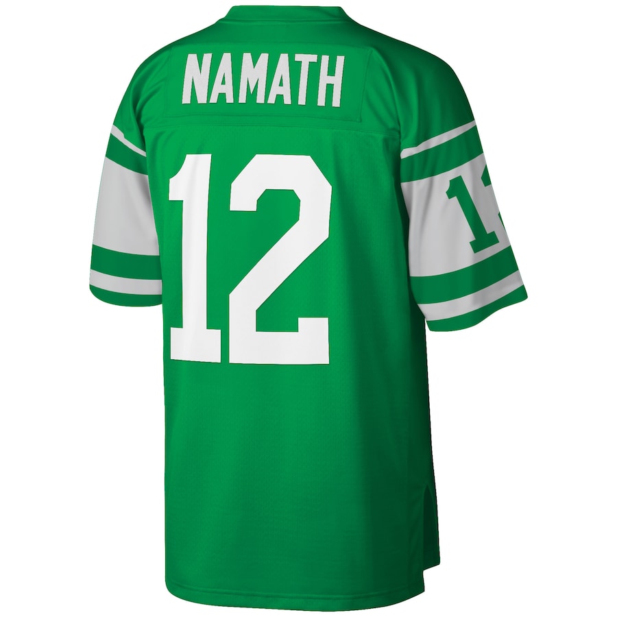 New York Jets Joe Namath Big Tall NFL jersey front view