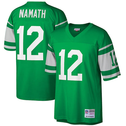 New York Jets Joe Namath Big Tall NFL jersey front view