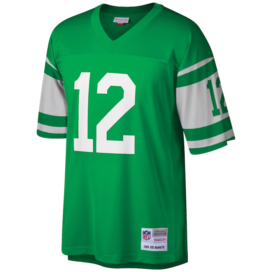 New York Jets Joe Namath Big Tall NFL jersey front view