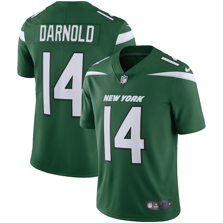 New York Jets Sam Darnold Gotham NFL jersey front view