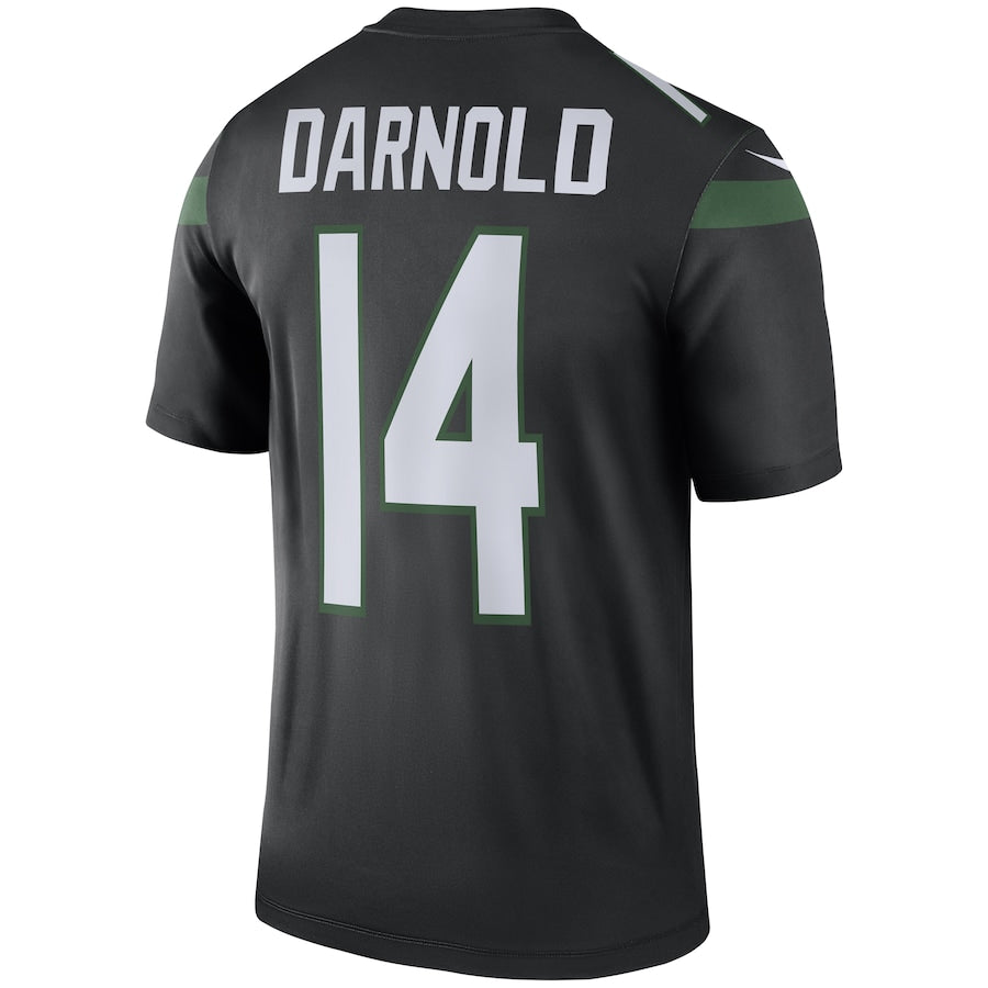 New York Jets Sam Darnold Stealth Legend NFL jersey front view