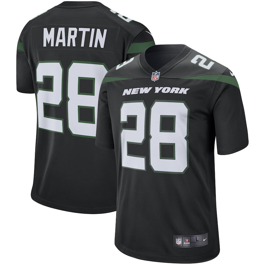 New York Jets Curtis Martin Stealth NFL jersey front view