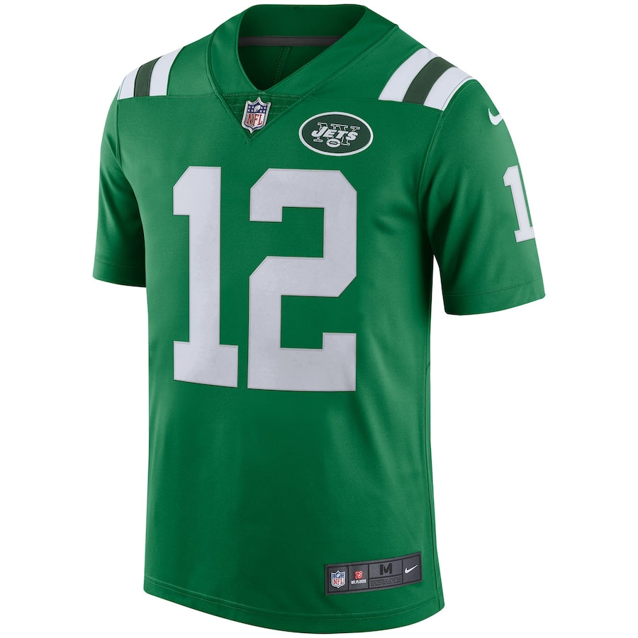 New York Jets Joe Namath NFL jersey front view