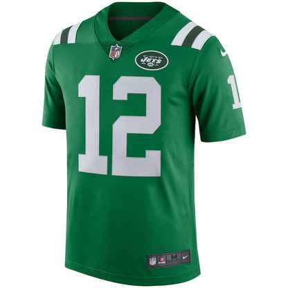 New York Jets Joe Namath NFL jersey front view