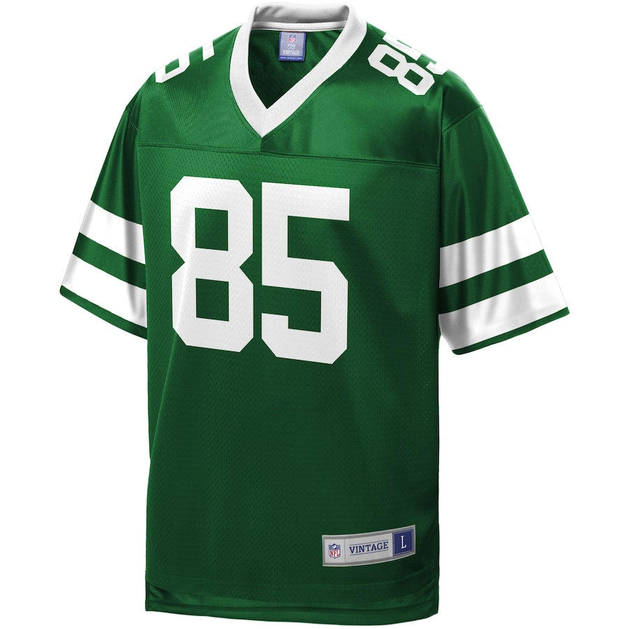 New York Jets Wesley Walker NFL jersey front view