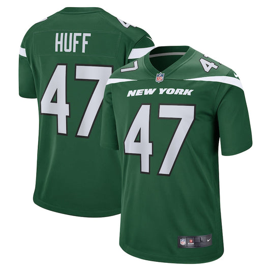 New York Jets Bryce Huff Gotham NFL jersey front view
