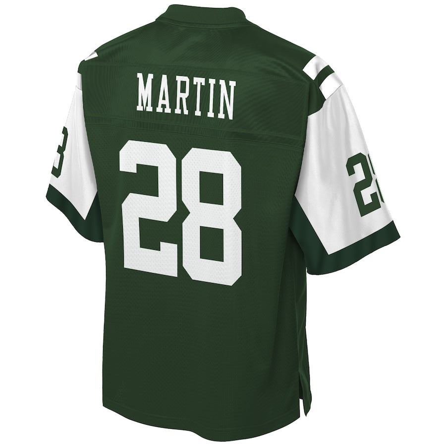 New York Jets Curtis Martin NFL jersey front view
