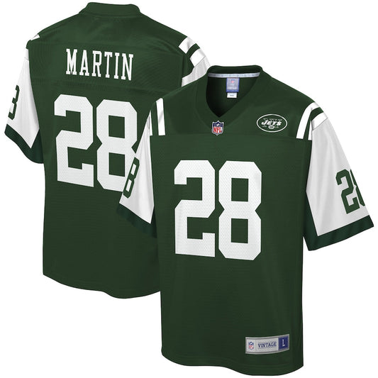 New York Jets Curtis Martin NFL jersey front view