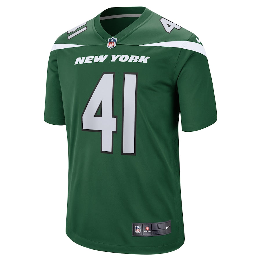 New York Jets Matthias Farley Gotham NFL jersey front view
