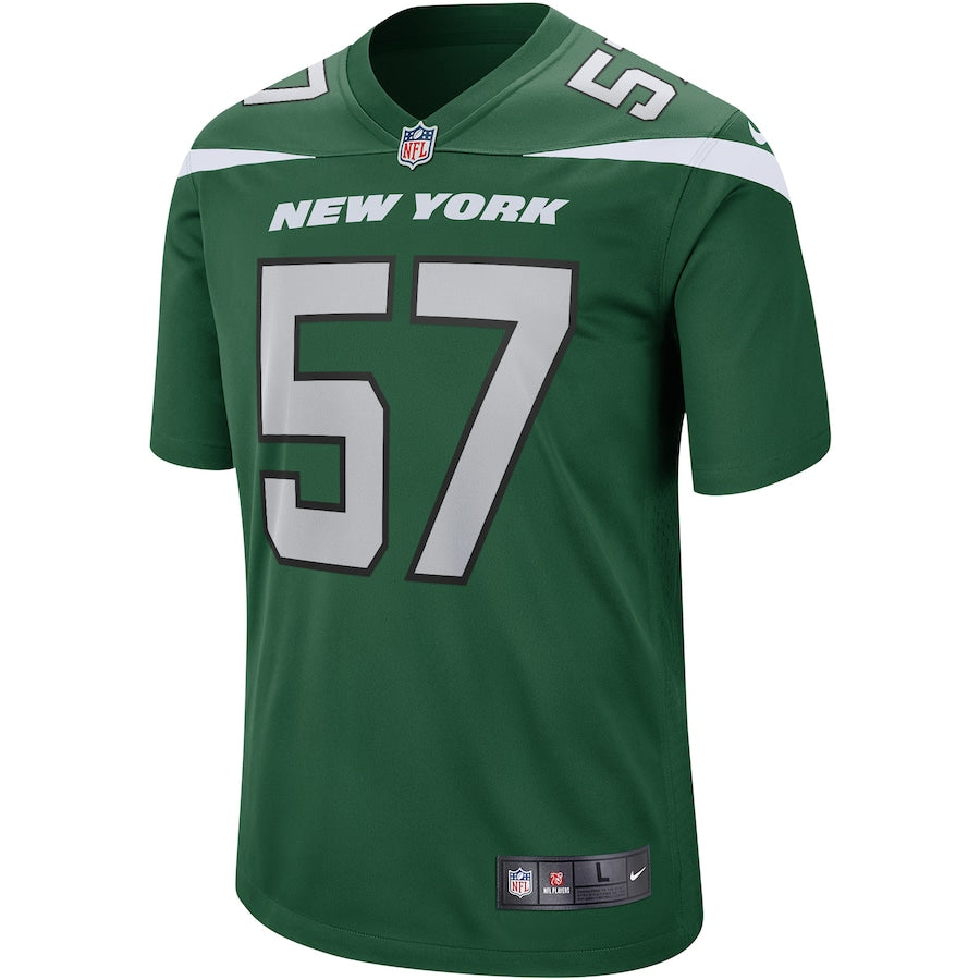 New York Jets Cj Mosley Gotham NFL jersey front view