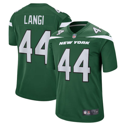 New York Jets Harvey Langi Gotham NFL jersey front view