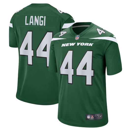 New York Jets Harvey Langi Gotham NFL jersey front view