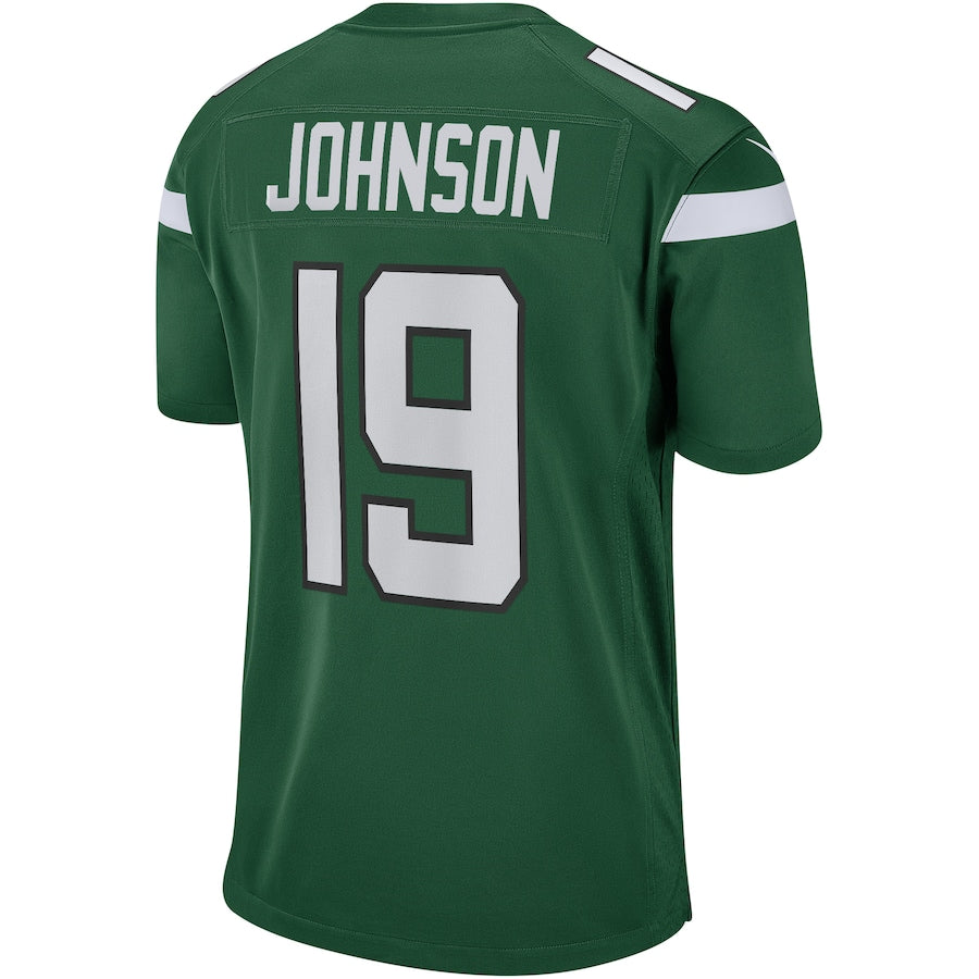 New York Jets Keyshawn Johnson Gotham NFL jersey front view