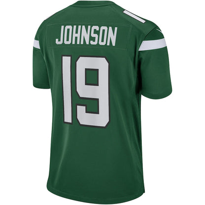 New York Jets Keyshawn Johnson Gotham NFL jersey front view