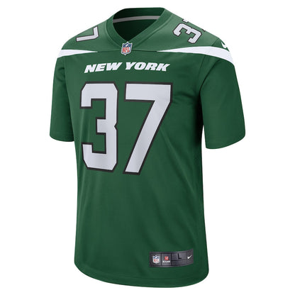New York Jets Bryce Hall Gotham NFL jersey front view
