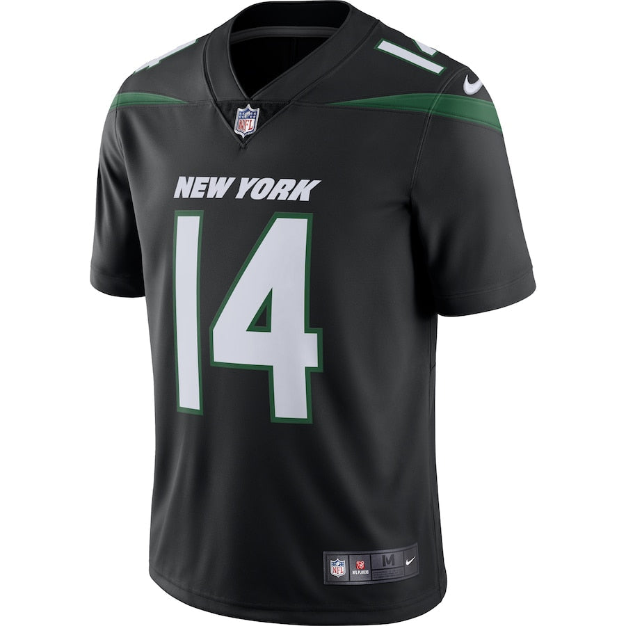 New York Jets Sam Darnold Stealth NFL jersey front view