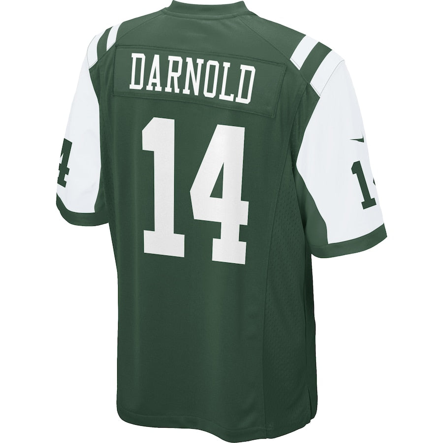 New York Jets Sam Darnold NFL jersey front view